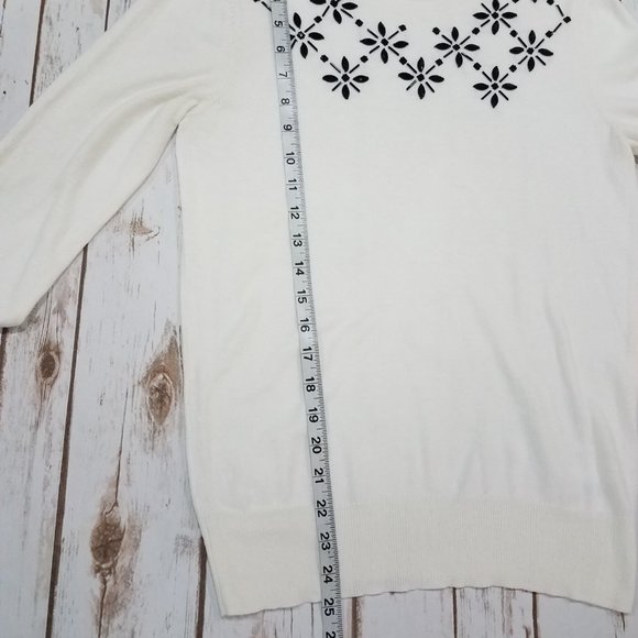 Jones NY Embellished Holiday Sweater - Picture 10 of 13